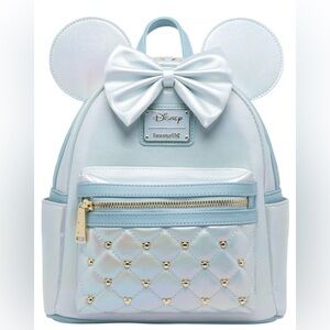 NWT / NIB Disney Loungefly Iridescent Sky Backpack